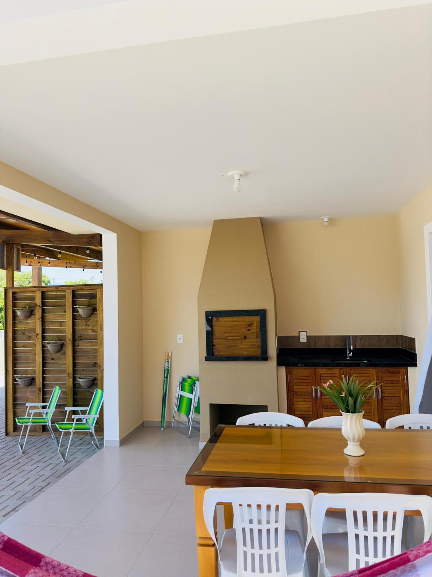 Casa Na Praia Em Sc Com Wi-Fi E Churrasqueira Pinheira Luaran gambar